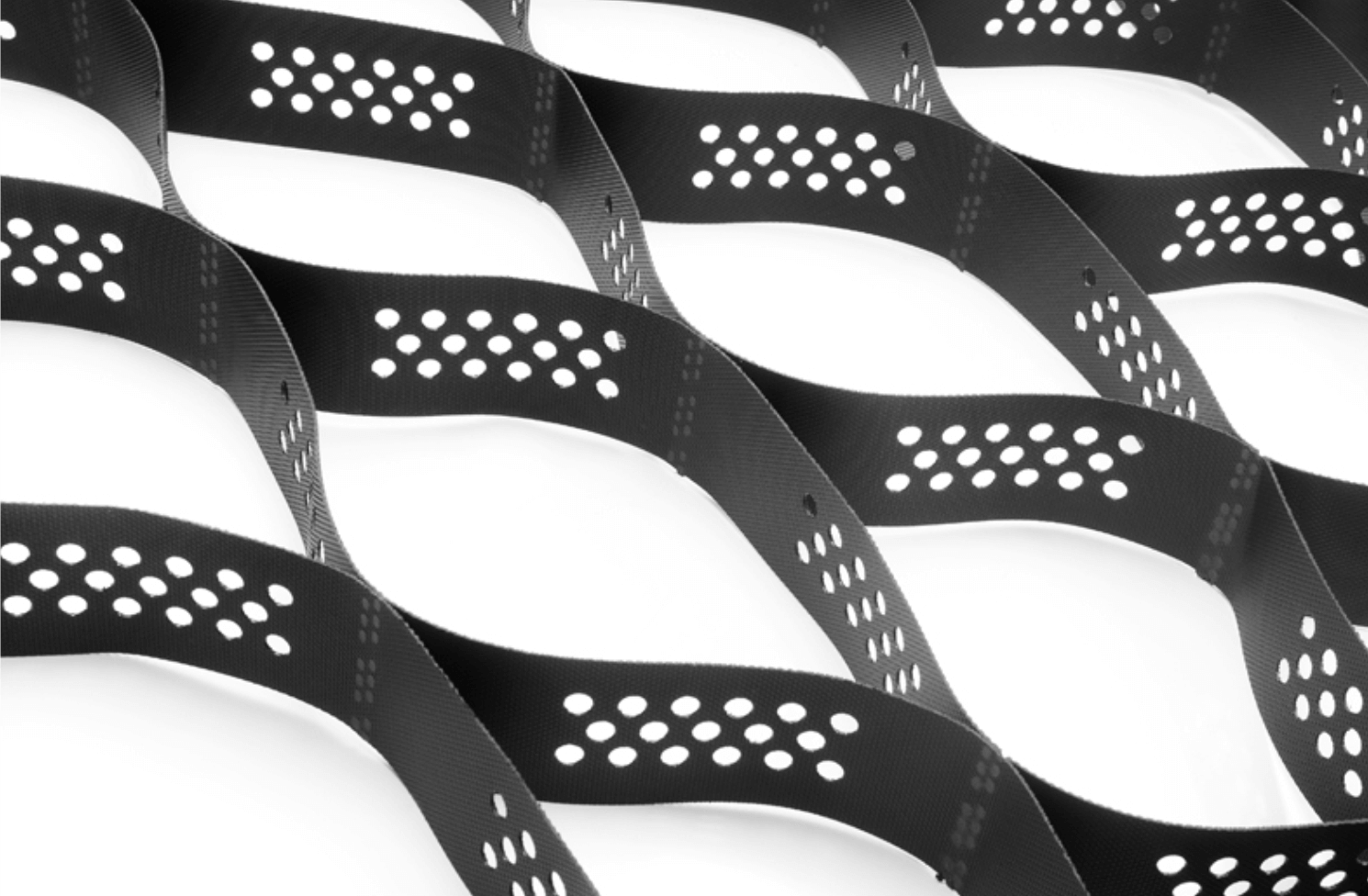 Геокаркас неперфорированный