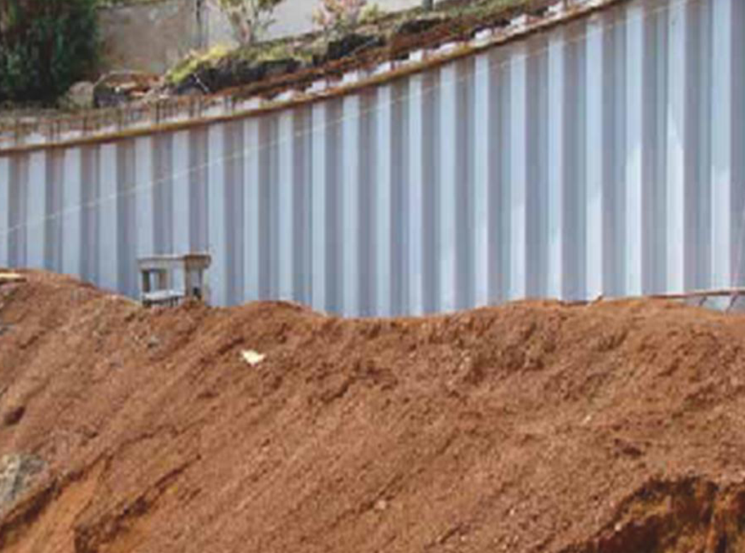 Противооползневые стены