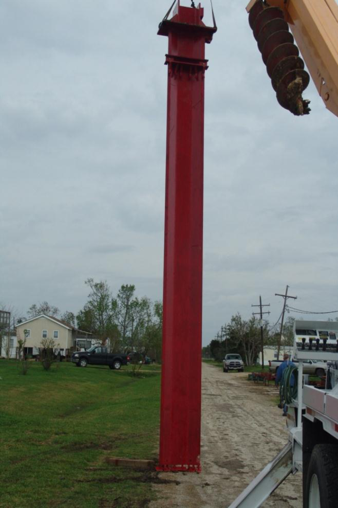 С использованием стальных направляющих 